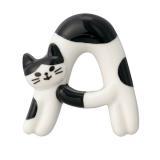 猫のイニシャル箸置き