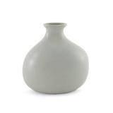 置くだけで空間が整う 半磁器のフラワーベース プランプ