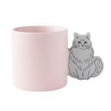 Matsuo Miyuki Cat handle mug