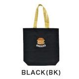 DAILY ハンバーガーの刺繍がポイント トートバッグ