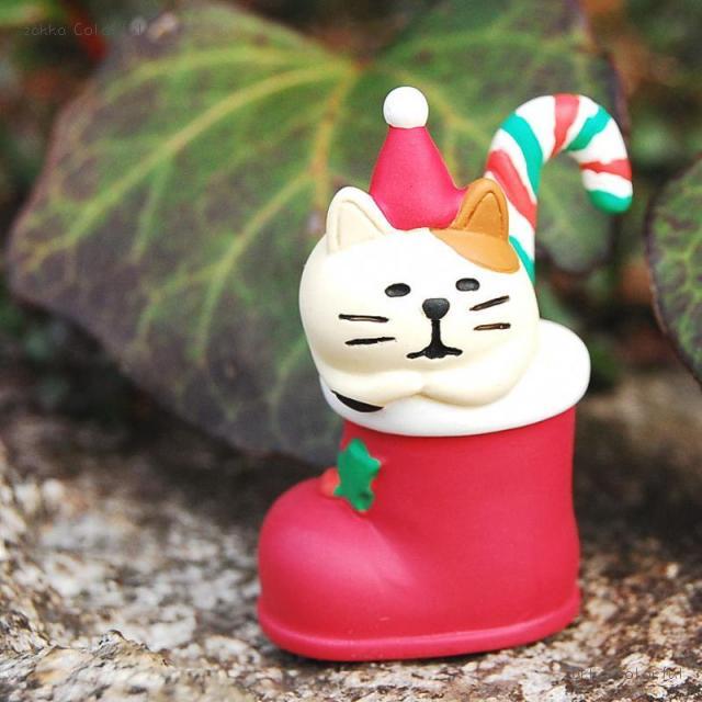 コンコンブル ブーツでうとうと 三毛猫 コンコンブル ブーツでうとうと 三毛猫