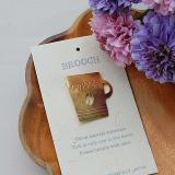 Brass Brooch　COFFEE CUP