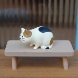 フォレコルティーレ ベンチ  ブラウン