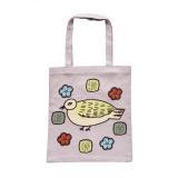 Matsuo Miyuki Embroidery Tote bag Bird02