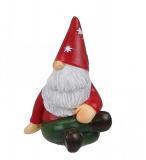 ＹＯＧＡトムテ　半分の魚の王のポーズ