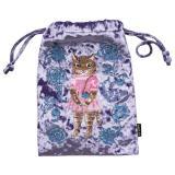 Nathalie Lete Velour Drawstring pouch Maya