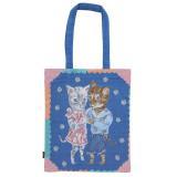 Nathalie Lete Rectangle tote bag Dance cats