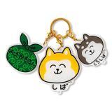 3連アクリルキーホルダー しばいぬさん