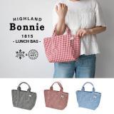 Bonnie タータンチェックのランチバッグ