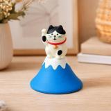 富士山招き猫　はちわれ