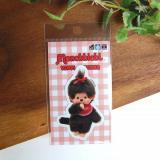 ビニールステッカー MONCHHICHI GIRL